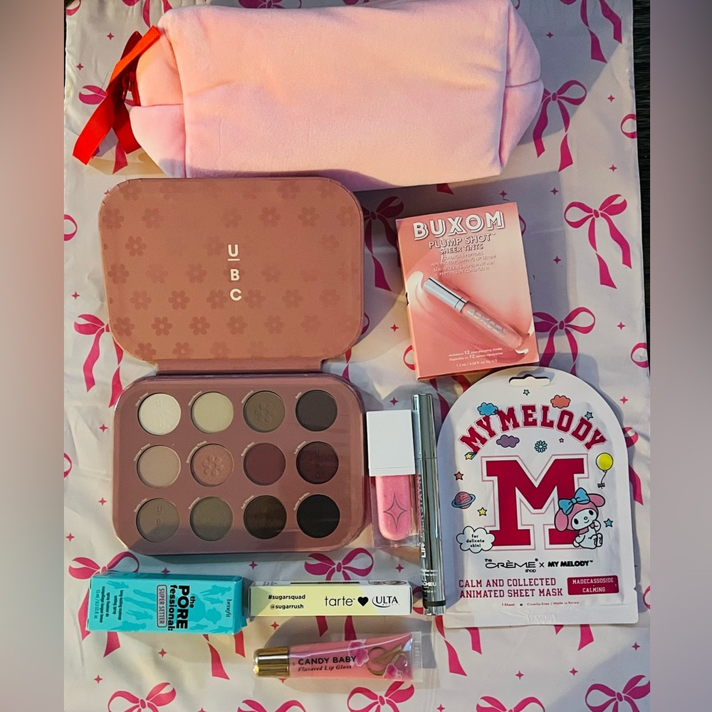 UBC Eyeshadow‎ Palette with My Melody Sheet Mask